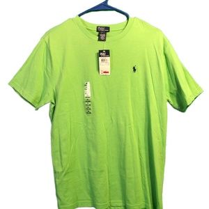 Polo Ralph Lauren Boys Light Green T-Shirt Size XL